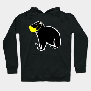 Masked Capybara Hoodie